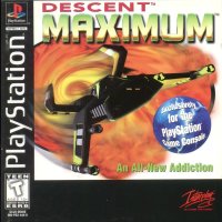 Descent PAL Playstation PAL box art
